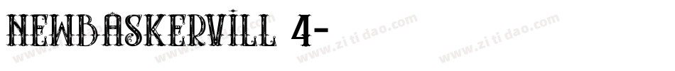 NewBaskervill 4字体转换